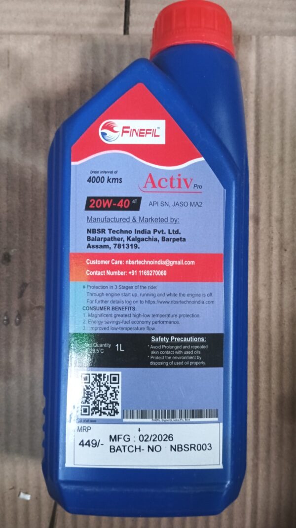 Xtra Premium Finefil Engine Oil 20W40